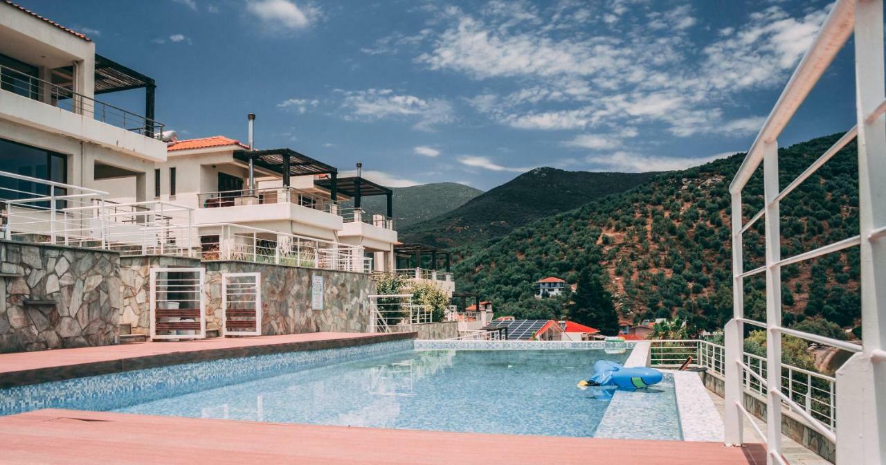 Villa Elia Pteleós Buitenkant foto
