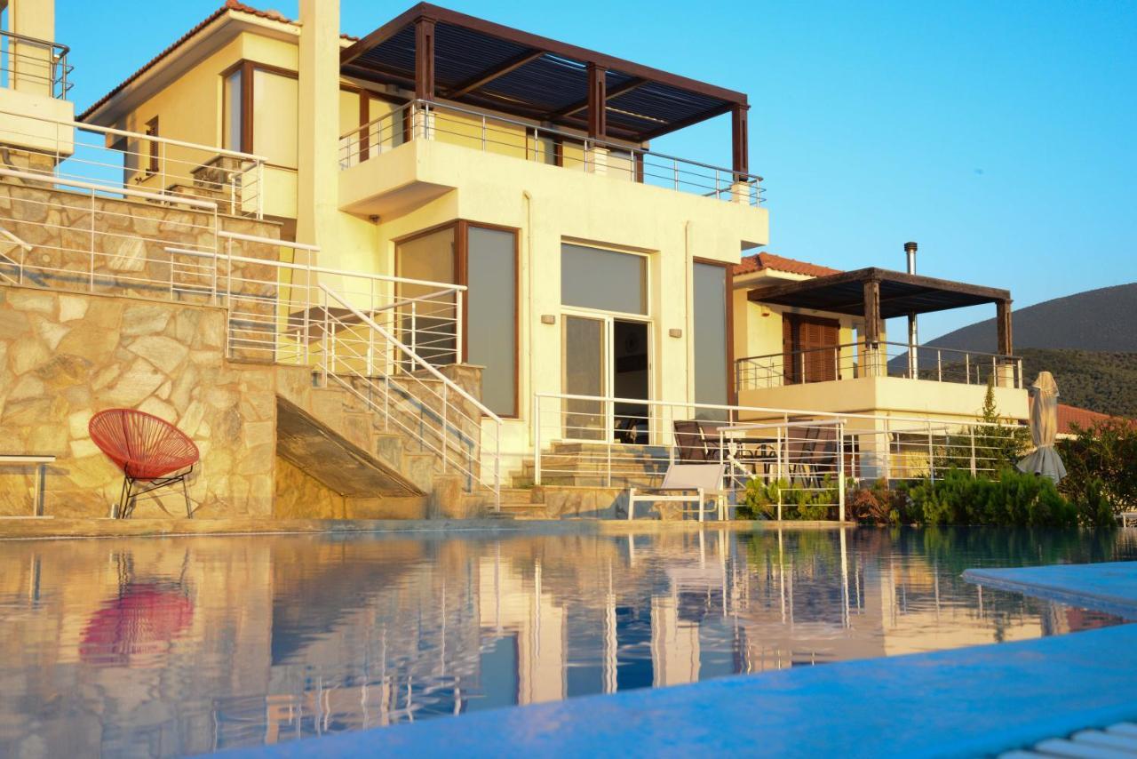 Villa Elia Pteleós Buitenkant foto